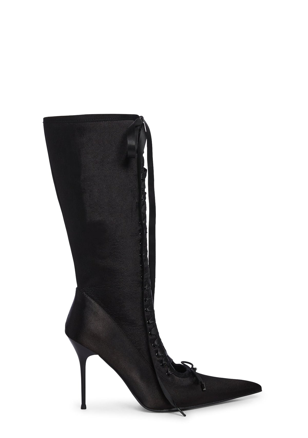 Scandalous Seduction Heeled Boots - Black