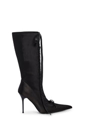 Scandalous Seduction Heeled Boots - Black