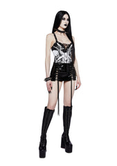 Gothic Elegy Graphic Bodysuit