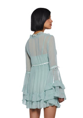 Real Divinity Mini Dress - Light Green