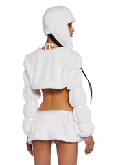 Abominable Doll Costume Set - White