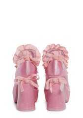 Bisou Baby Platform Heels - Pink