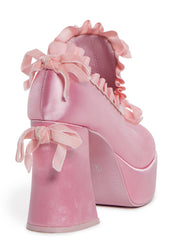 Bisou Baby Platform Heels - Pink