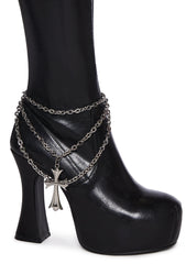 Wicked Descent Knee High Boots