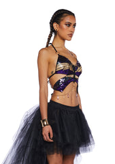 Glimmer Goddess Sequin Top