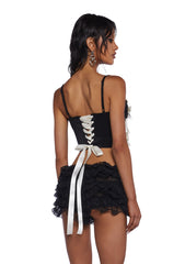 Put A Bow On It Corset Top