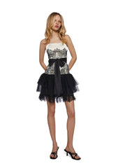 Moonlight Heartbreak Mini Dress