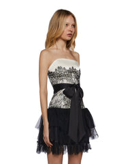 Moonlight Heartbreak Mini Dress