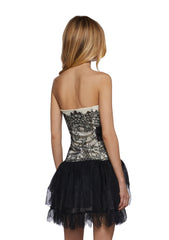 Moonlight Heartbreak Mini Dress