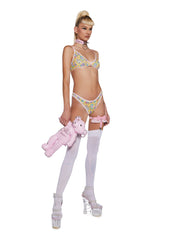 Sweet Dreamscape Knit Bra