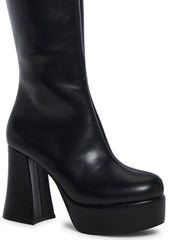 Flirty Flair Go Go Boots - Black