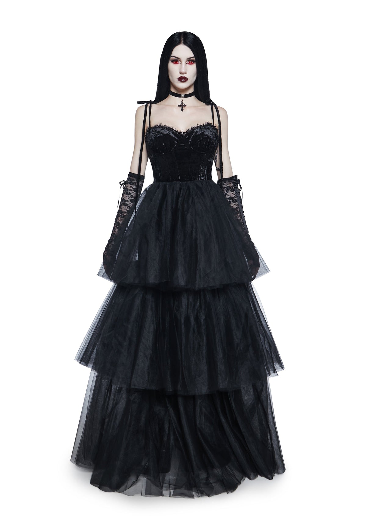 Passion Shadows Ball Gown