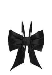 Socialite Sweetness Bow Backpack - Black