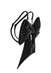 Socialite Sweetness Bow Backpack - Black