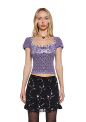 Hideaway Spell Lace Top