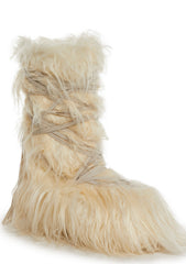 Warp Faux Fur Boots