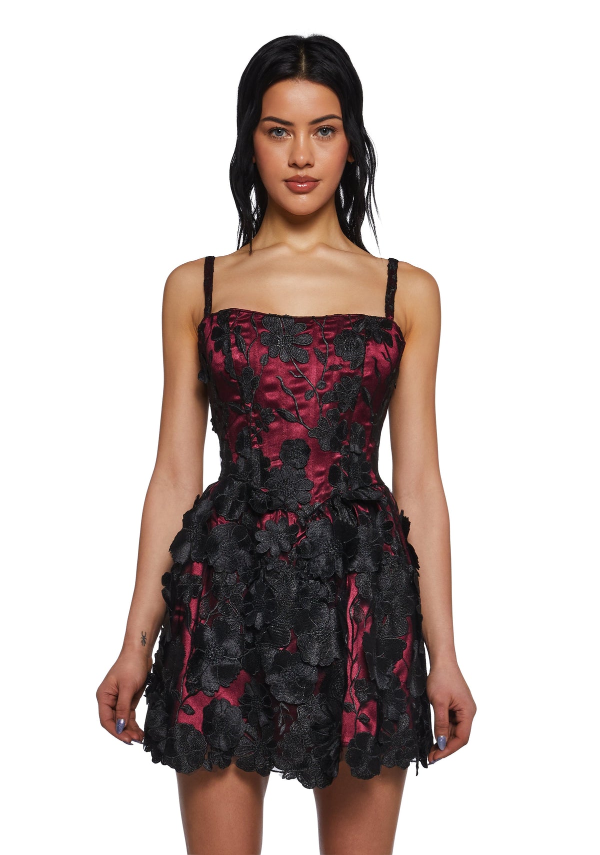 Magic Moves Corset Dress - Floral Dreams