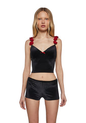 Frosted Rose Corset Top