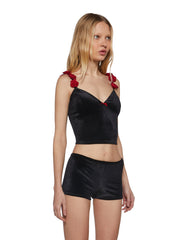 Frosted Rose Corset Top