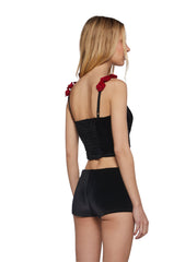 Frosted Rose Corset Top