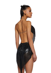 Futurism Flash Halter Top