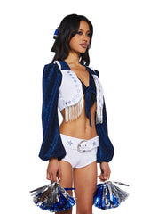Lone Star Cheerleader Costume Set