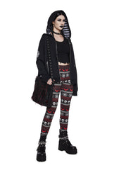 Spooky Wishes Print Leggings