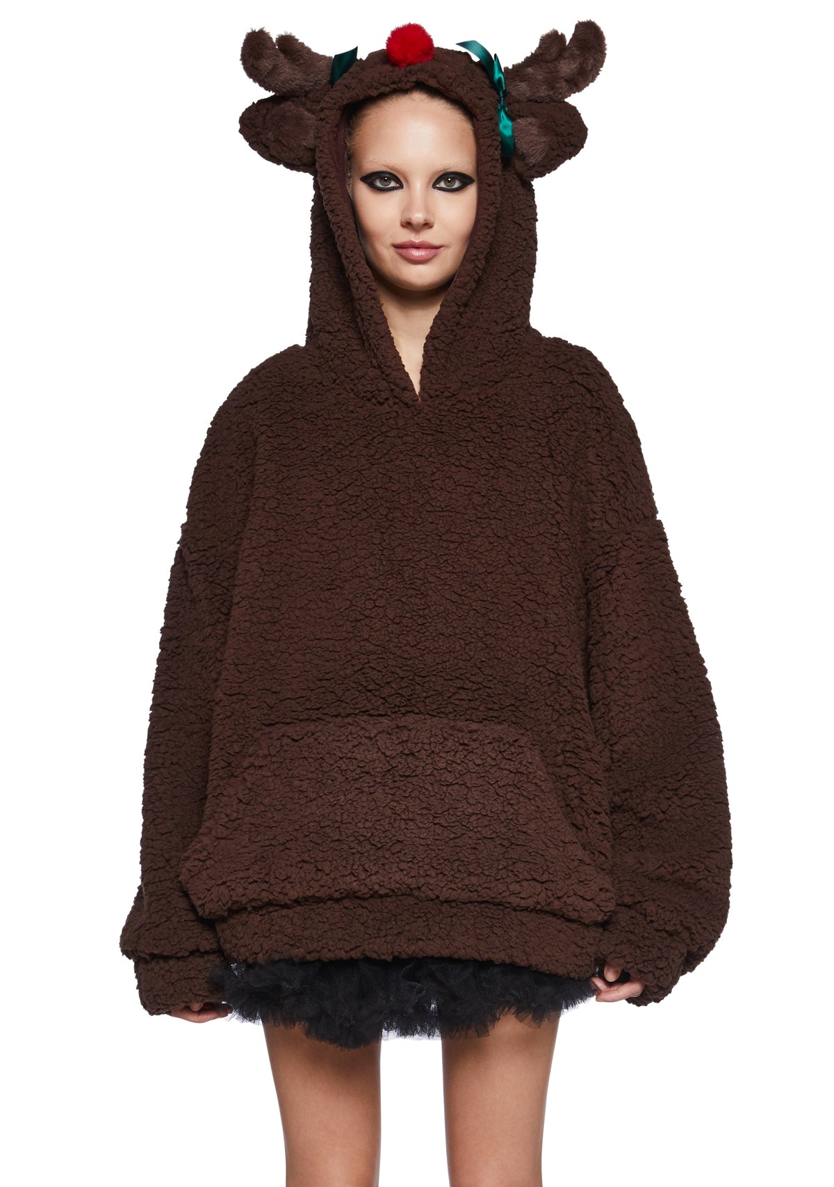 Reindeer Games Sherpa Hoodie
