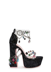 Holy Revelation Platform Heels - Gem