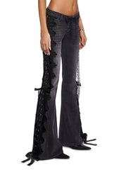 Across The Crowd Flare Jeans