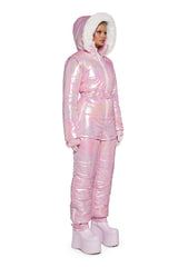 Frosted Glow Iridescent Snowsuit