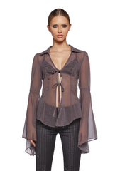 Intrigue Overdue Long Sleeve Top