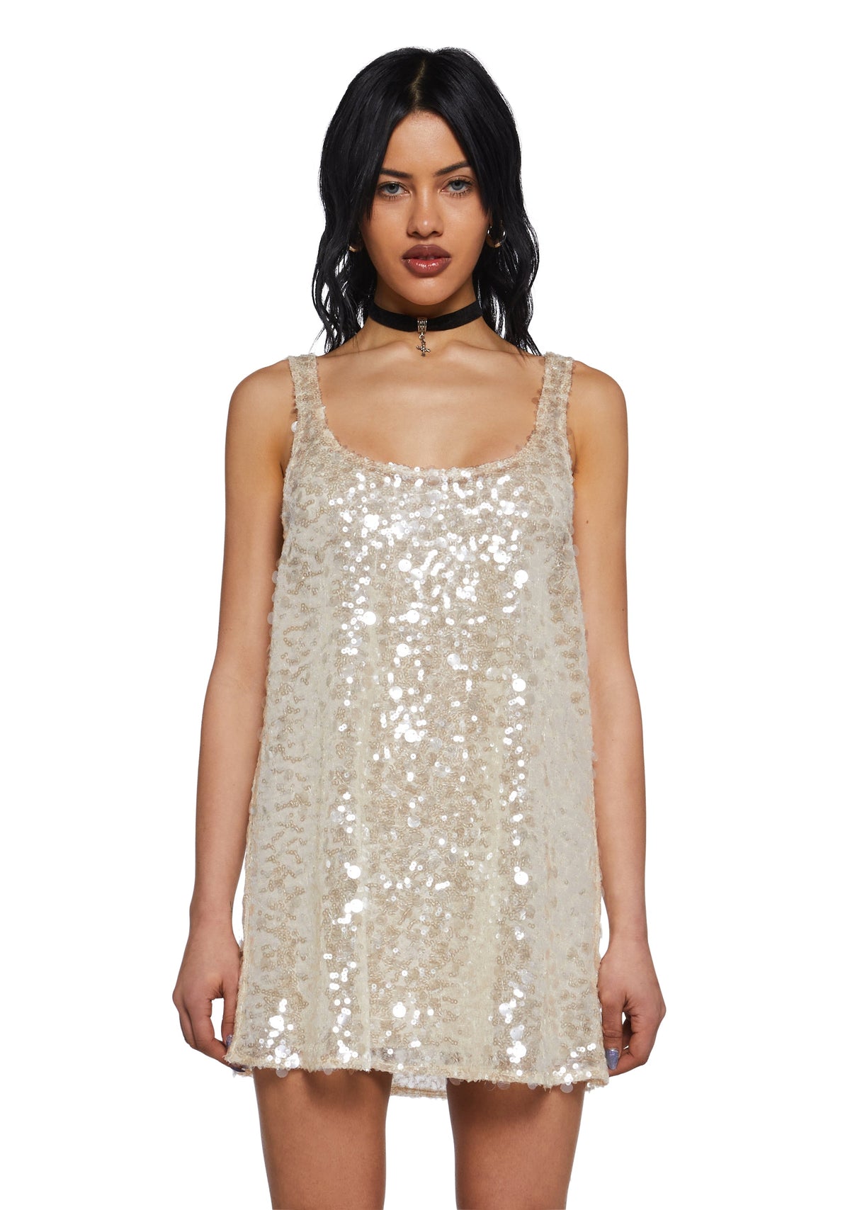 Sparkle And Poise Mini Dress
