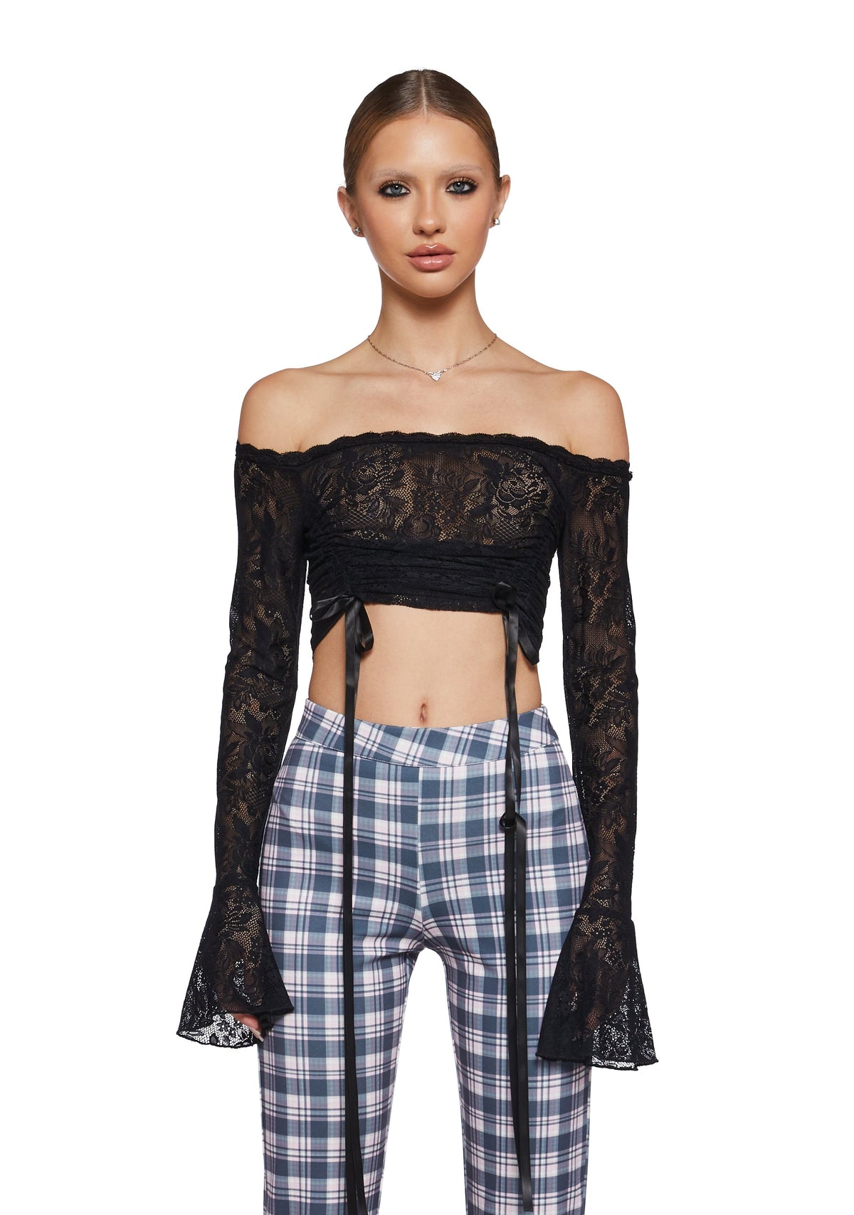 Romantic Reference Off The Shoulder Top