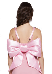Socialite Sweetness Bow Backpack - Pink