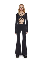 Chord Strappy Catsuit