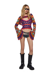 Underground Mirage Crochet Tank