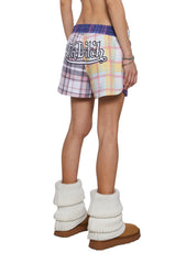 Patchwork Graphic Lounge Shorts