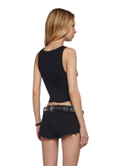 Dying Ribbed Tank Top