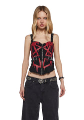 Pierced Heart Corset Top