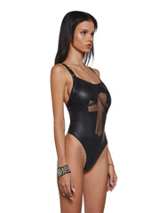 Steel And Ice One Piece Swimsuit