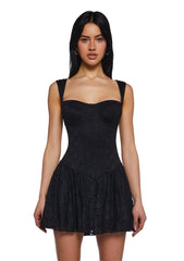 Perfect Date Mini Dress - Black