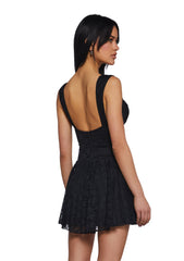 Perfect Date Mini Dress - Black
