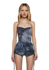 Metal Fates Tie Dye Romper