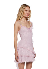 Stairwell Entrance Lace Dress