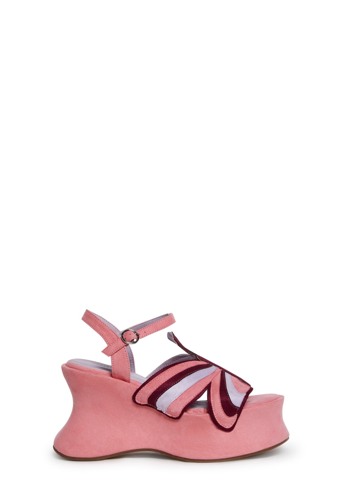 Butterfly Vibes Platform Wedges