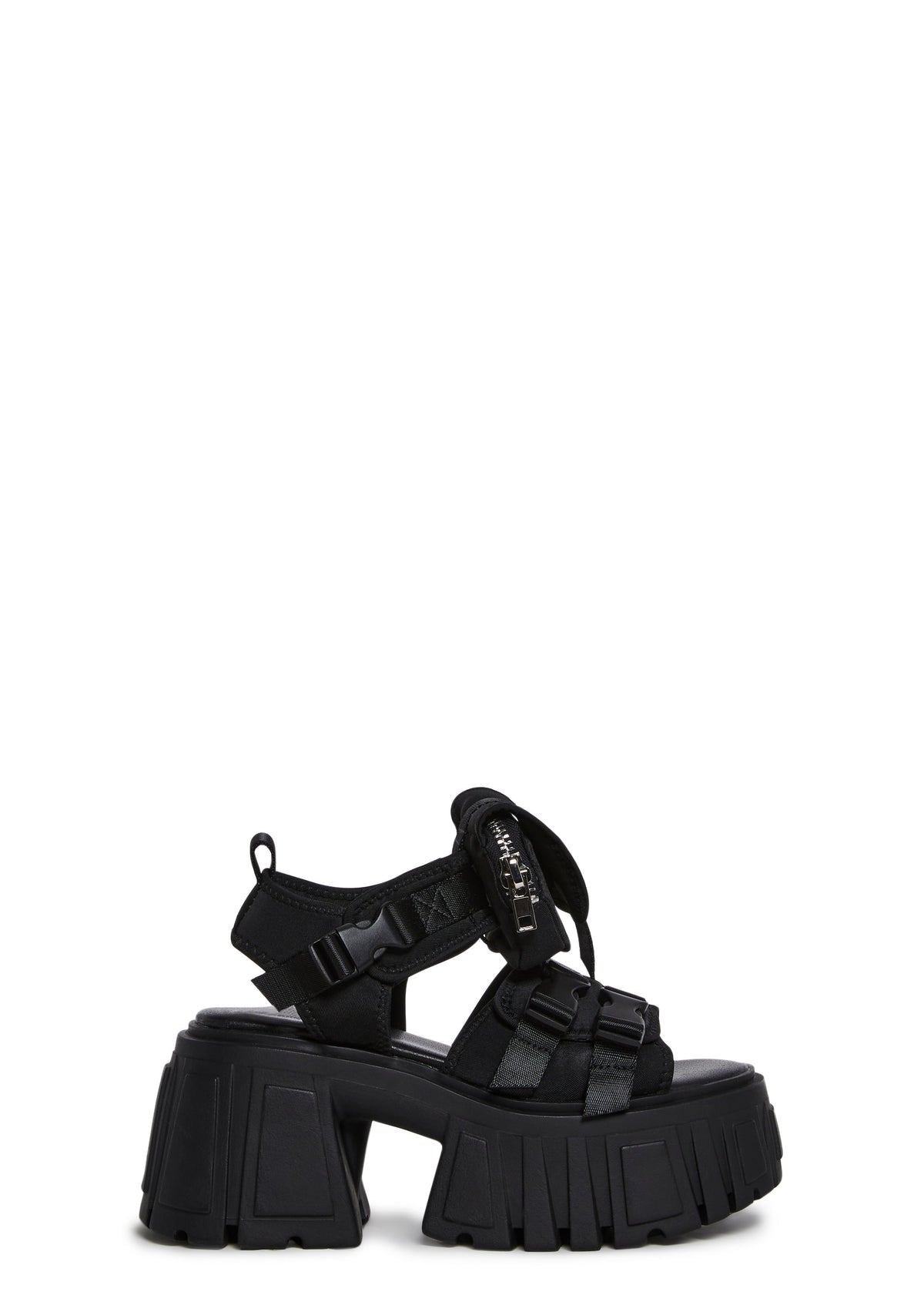 Utopia Platform Sandals - Black