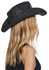 Von Dutch Cowboy Hat - Black