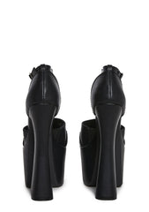 Flawless Gossip Platform Heels