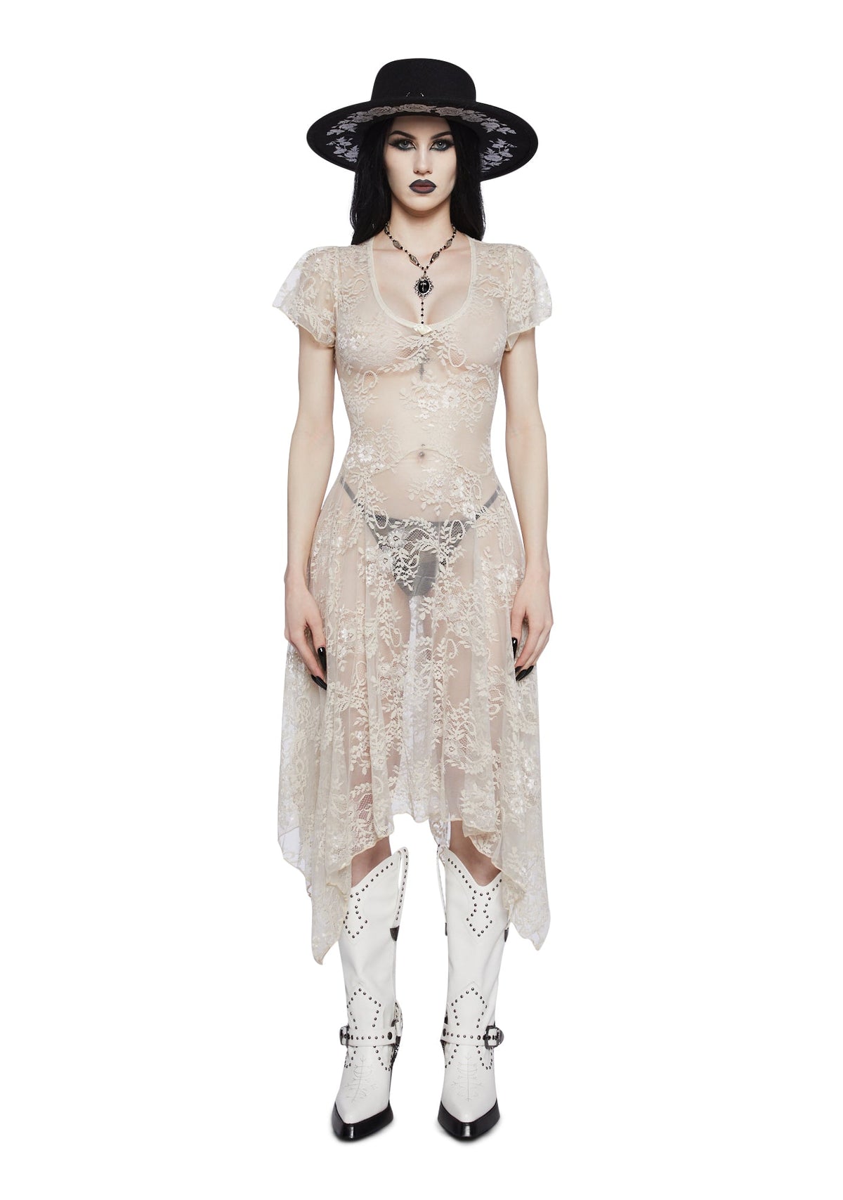 Dearly Departed Lace Dress